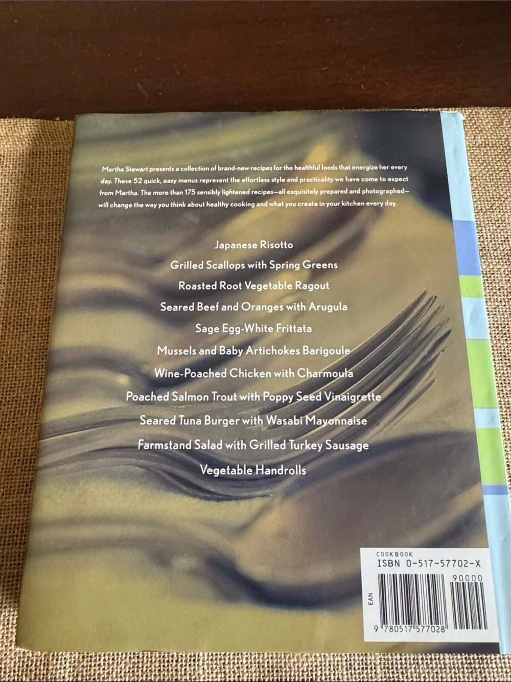 Martha Stewart’s Healthy Quick Cookbook 1997